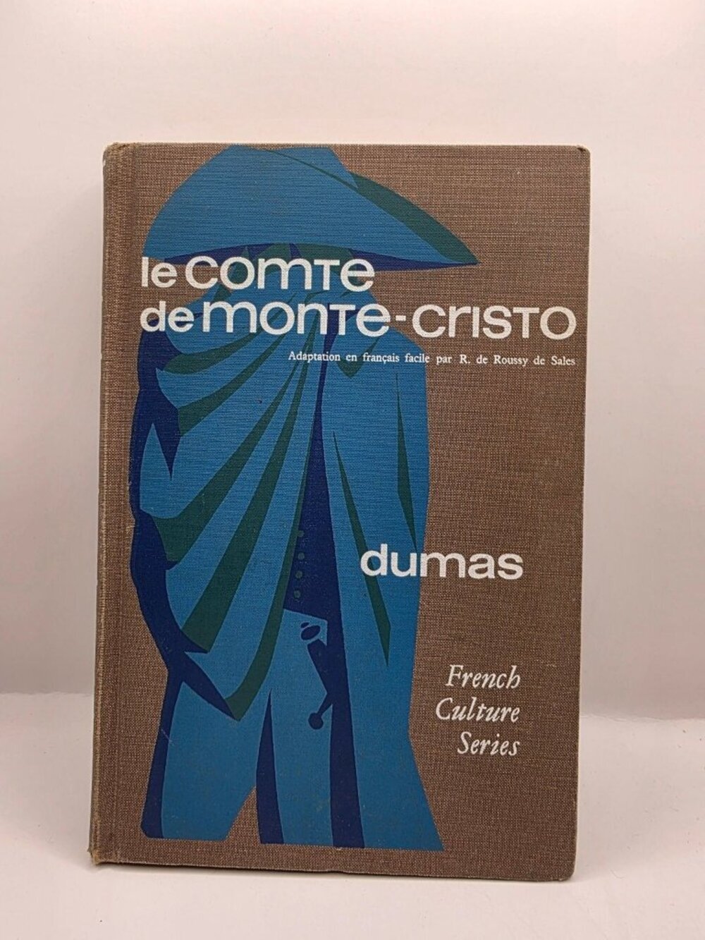 Le Comte de Monte-Cristo Dumas 1968 French Student Adaptation Hardcover